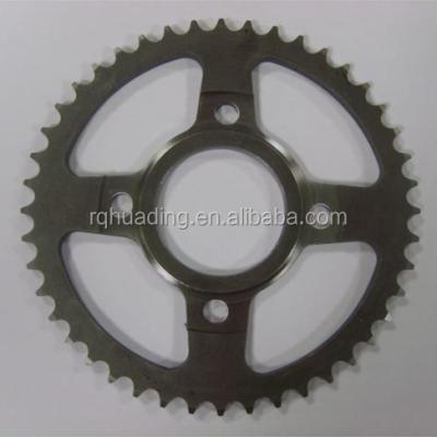 China 25000-35000 km electric motor bicycle sprockets; scooter sprocket wheel for sale