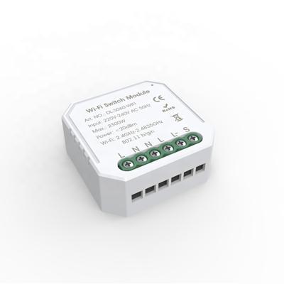 China App Control Tuya Zigbee Wifi Smart Switch Module Control Devices Via Smart Phone and Traditional Switch for sale