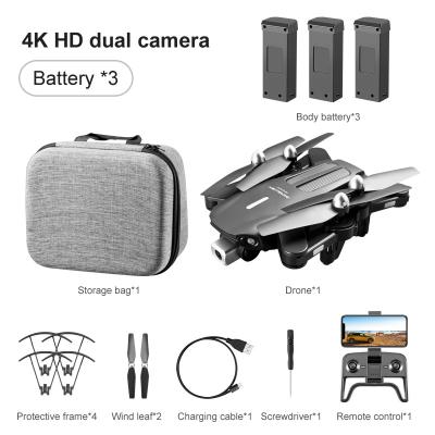 China Dual mode K106 4K HD camera headless filter and beautify 50X for zoom shooting foldable drone with hd camera rc quadcopter for sale