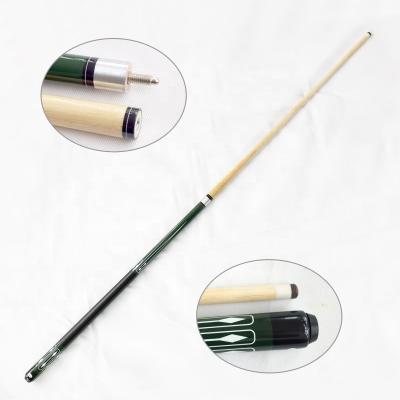 China Portable Bar Chamber Billiard Pool Cue Wrap Wood Sticks Customized 57 Inch Leather White Wood Pool Cue Cue Sticks for sale