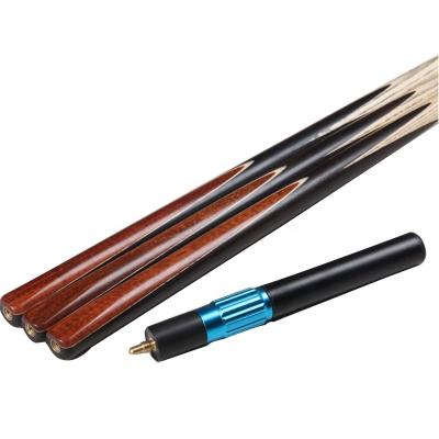 China 57 Inch Standard Single-PC Handmade Ash Wood Billiard Snooker Cue Stick Billiard Set with 24cm Length Extension for sale