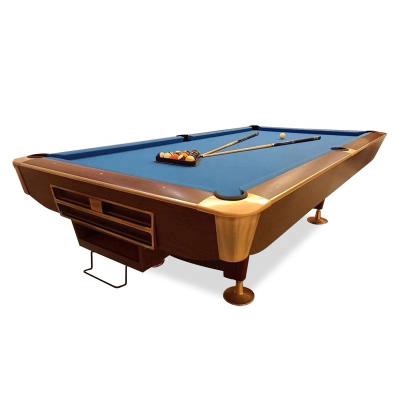 China Econmic Slate Playground 9ball Billiard Table Ball Return Pool Table 9ft for sale