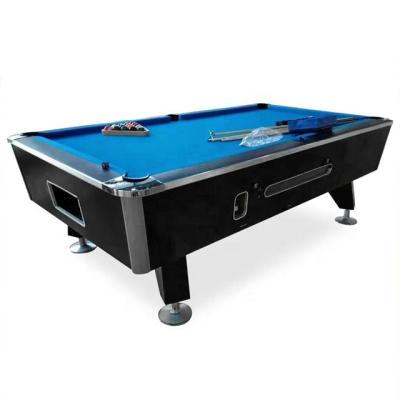 China Commercial use 8ft luxury coin operated manual snooker pool table coin operated slate pool table for sale