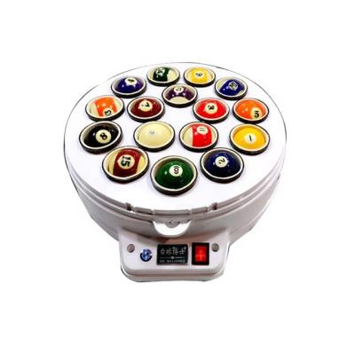 China Washing and Cleaning Fantancy Billiard Ball and 16 Pieces Pool Billiard Ball Washer Ball Pool Cleaner Machine Set for sale