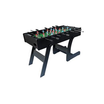 China Kids Economic Games 4FT Futbolin Foldable Football Table With Stand Up Function for sale