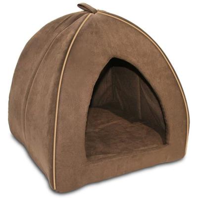 China Sustainable Portable Folded Pop Pet Fun House Cat Exercise Tent With Carry Bag for sale