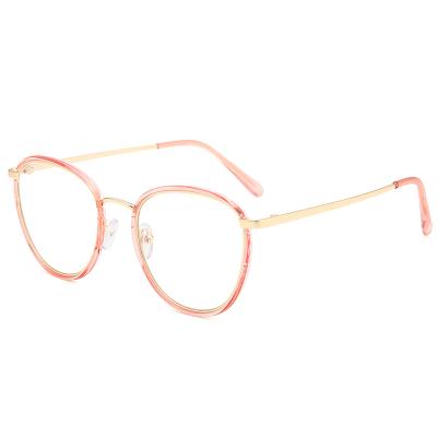 China Copper 2020 Metal Myopic Eyesight Fashion Women Decoration Eyewear Glasses Clear Glasses 9271 for sale