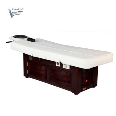 China Eco-friendly Adjustable Electric Massage Bed Portable Massage Table for sale