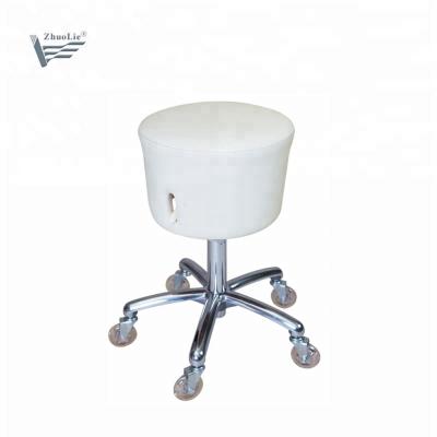 China Simple Unique Structure Hair Salon Stool Chair For Hairdresser for sale