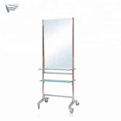 China Comfortable Double Side Hairstyle Styling Beauty Salon Styling Mirror For Hairdresser for sale