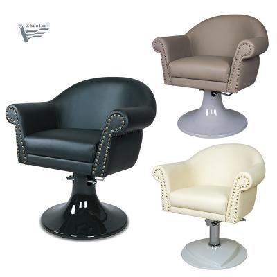 China Cheap Hot Sale Beauty Salon Barber Chair Styling Chair Hair Salon Furniture Station for sale