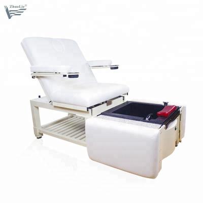 China SPA handcrafted multifunctional massage foot pedicure recling chair for sale