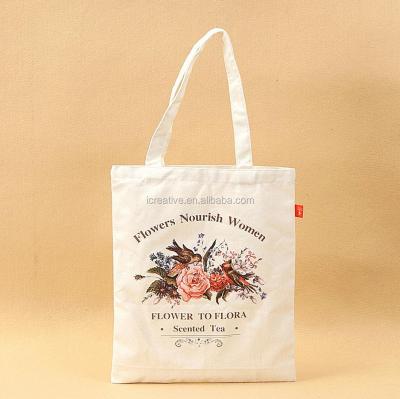 China Customized eco-friendly cotton canvas tote bag, cotton bags promotion, cotton fabric handbag for sale