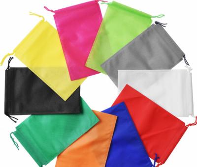 China Drwastring Customized Non Woven Packaging Drawstring Bags , Non Woven Gift Pouch Drawstring Bag for sale