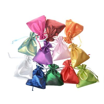 China Wholesale Drwastring Brocade Satin Bag Drawstring Jewelry Gift Bag Sachet Pouch Bag for sale