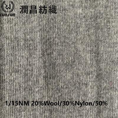 China Anti-pilling anti-pilling 20% ​​1/15NM wool 30% nylon 50% acrylic blended yarn for sale