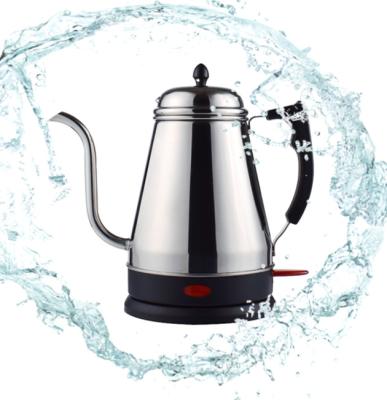 China 360 Degree Rotation Base 2022 Hot Selling Gooseneck Electric Kettle, 0.6 Liter, Stainless Steel for sale