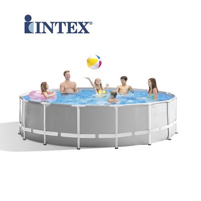 China INTEX 26756 20FT X 52IN PRISM FRAME POOLS SET buy PREMIUM pool above ground pool intex 8638 gallon for sale