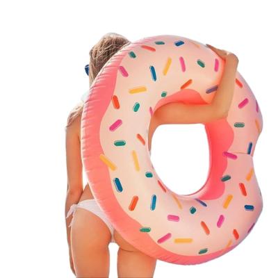 China Original DONUT TUBE RAINBOW Kid's Intex 56265 Inflatable Pool Baby Floater Swim Ring for sale