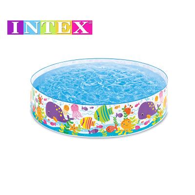 China Age 3+ Intex 6FT X 15IN 56452 Ocean Play Snapset Kids Pool for sale