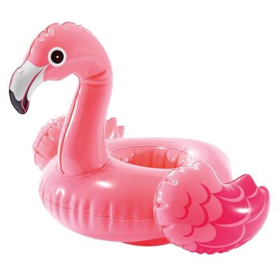 China 8ga (0.20mm) Vinyl Intex 57500 Inflatable Fruit Tray Flamingo Drink Holders Floating Inflatable Drink Ice Bar for sale