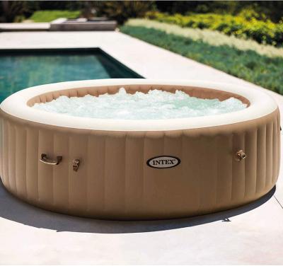 China INTEX 28426 Modern Portable Outdoor Round Inflatable Family Garden Pool Water Spa Hot Tub for sale