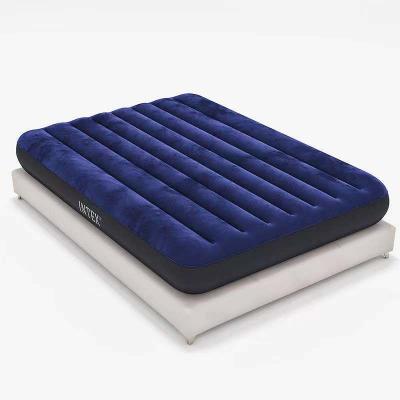 China INTEXhome Folding Air Bed Air Mattress Double Air Mattress Laze Sheet Outdoor Portable Nap Bed for sale