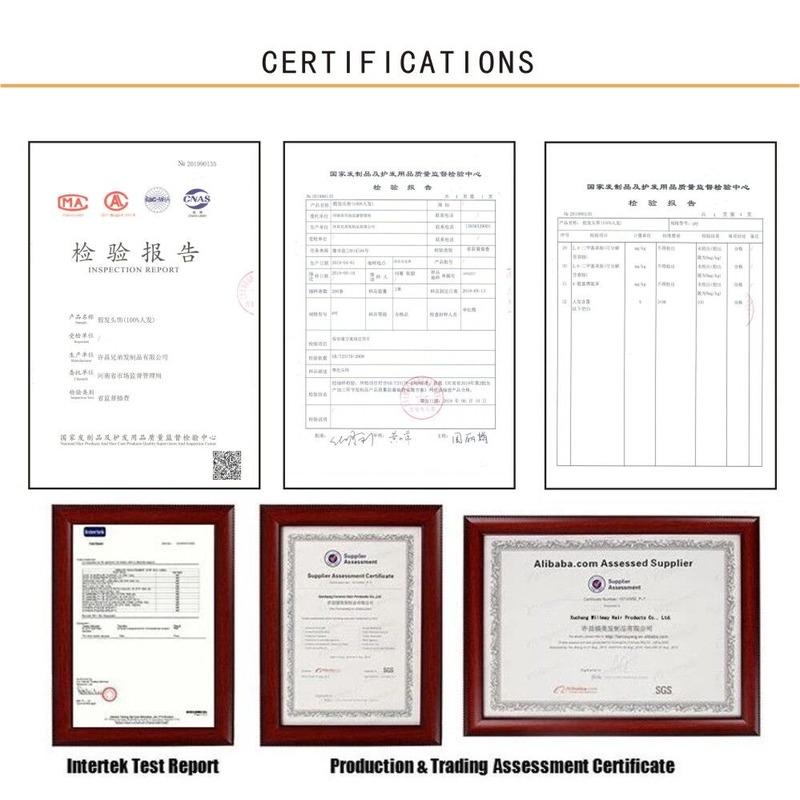 Verified China supplier - Xuchang Willmay Hair Products Co., Ltd.