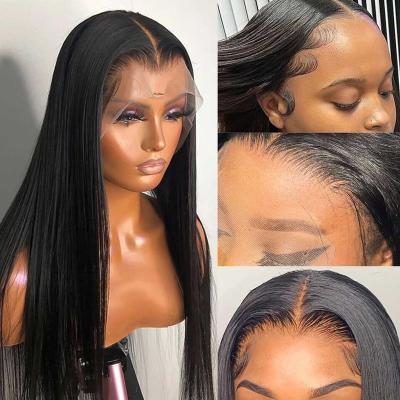 China Wholesale Cheap Brazilian Hair HD Lace Wigs, 360 Full Lace Wig With Baby Hair, Virgin Brazilian Human Hair Wigs for Black Women for sale