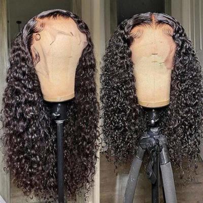 Китай Wholesale Transparent HD 150%180% Density Human Hair Lace Frontal Wigs For Black Women Brazilian Virgin Hair Lace Front Wig продается