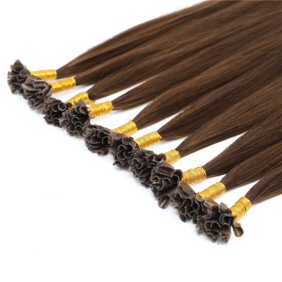 China Wholesale Keratin Bonded U Tip Hair extensions Machine Remy European Highlight Natural Human Hair for sale