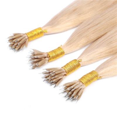 China private label microlink nano ring curly human hair extensions, indian sangita micro loop hair extensions à venda