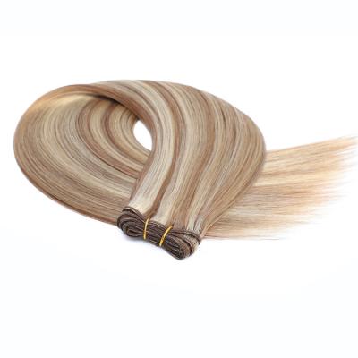 China wholesale price double wefted raw brazilian virgin cuticle aligned human hair extension en venta