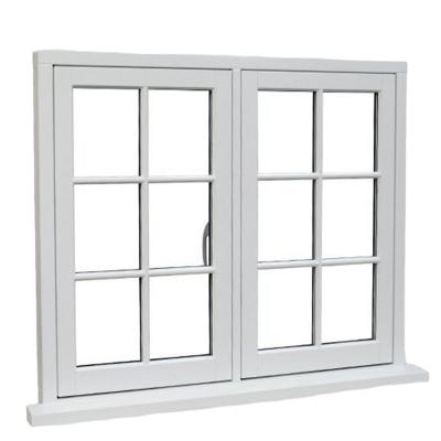 China Magnetic Screen Aluminum Casement Glass Window With Mullions / Aluminum Casement Window Drawing for sale