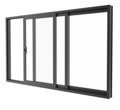 China Residential Magnetic Screen Aluminum Sliding Window for sale