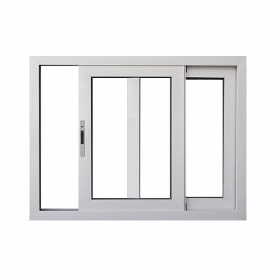 China Magnetic Horizontal Screen Kitchen Aluminum Sliding Window for sale