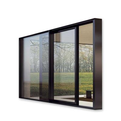 China Sound Insulation Track Sliding Doors Guangdong Foshan Aluminum Porcelain for sale