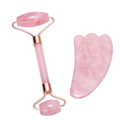 China Jade Roller Facial Box Gua Sha Face Lift Massage Set for sale