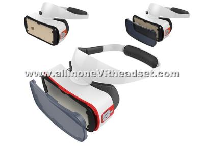 China Bluetooth Smartphone VR Headset Comfortable with Terrestrial Magnetism Sensor for sale