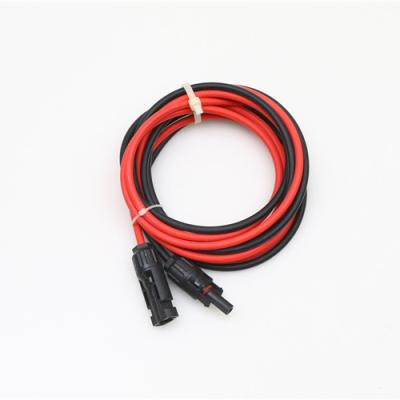 China PV Systems Connect Manufacturing DC Customized Solar Wiring Extension Cable for sale