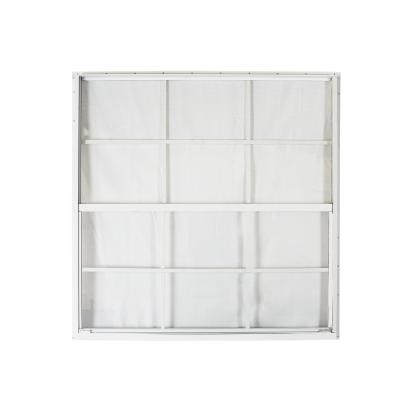 China Easy Install Modern Window Grills Aluminum Alloy Window Door Grill Durable Wood for sale