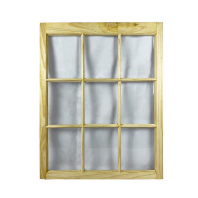 China Modern Window Wood Doors Green House Window Casement Wooden Window for sale