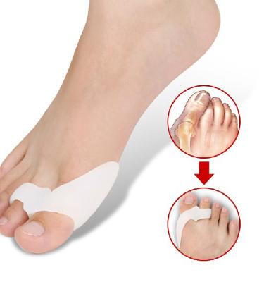 China Large Toe Spreader Hallux Valgus Bunion Protector Pinky Toe Bunion Guard Separator de Toe Bunion Toe Pain Relief for sale