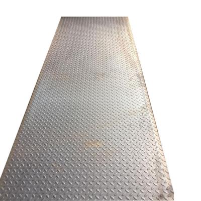 China Container Plate Hot Rolled Carbon Standard Q235 B Steel Checkered Plate Checkered Steel Sheet for sale