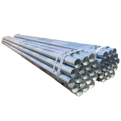 China Fluid Pipe Galvanized Surface 100 Mm 150 Mm GI Pipe DX52D Q195 Zinc Coated Tube Pre Galvanized Steel Pipe for sale