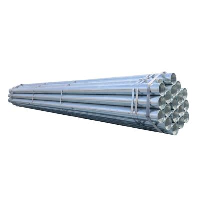 China Liquid pipe galvanized pipe chinese manufacturer 1.5 inch hot dipped galvanized steel pipe for construction zinc coated round galvanized pipe for sale