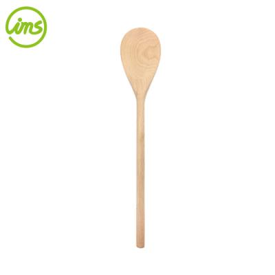 China Ergonomic Classic Wooden Spoon Stocked With Custom Logo for sale