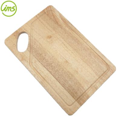 China Viable Multifunctional Rubber Wooden Kitchen Chopper for sale