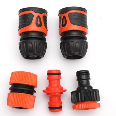 China Hose To Hook Up High Quality ABS Plastic Garden Hose End 1/2