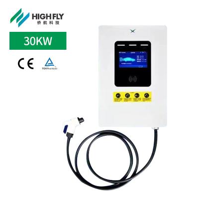 China EU Warehouse CE TUV Certificate Good Manufacturer 30kw Fast DC EV Charger Charging Station 30kw for sale